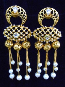 Polki Earrings